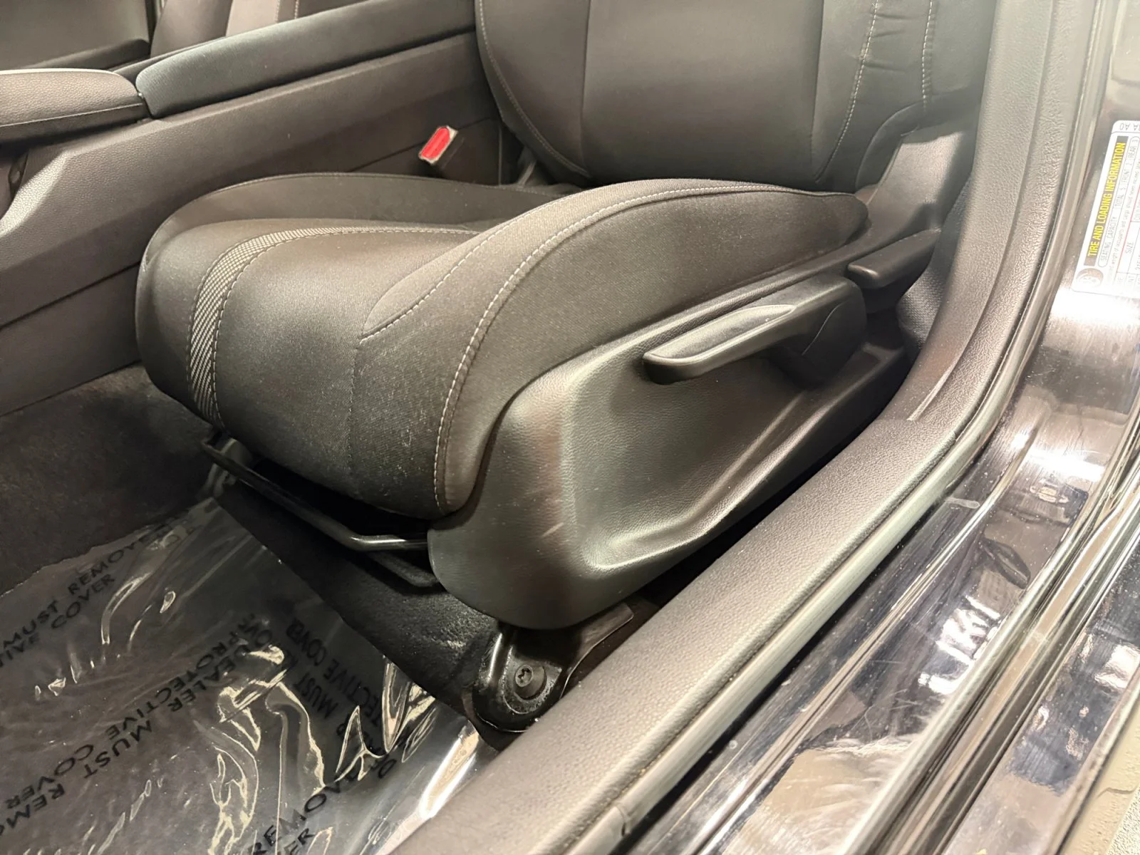 Used 2016 Crystal Black Pearl Honda LX image 9