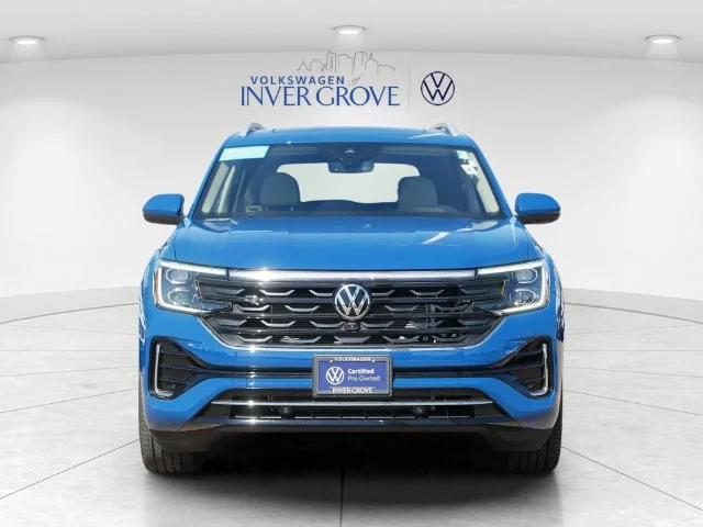 Certified 2025 Volkswagen Atlas SEL Premium R-Line with VIN 1V2FR2CA7SC541742 for sale in Inver Grove Heights, Minnesota
