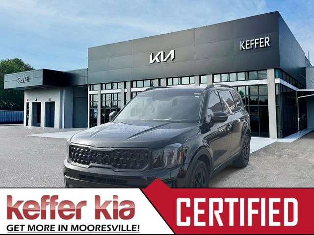 Certified Used 2025 Ebony Black Kia SX-Prestige X-Line image 1