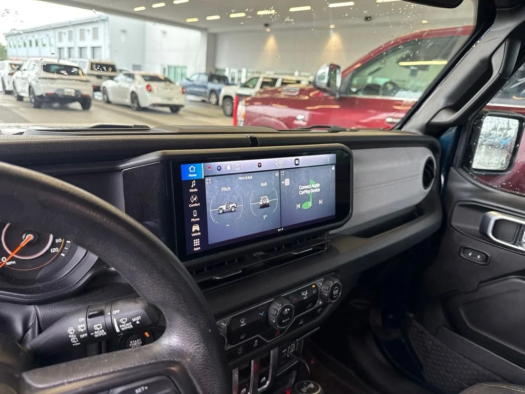 Certified Used 2025 Blue Jeep Sport image 6