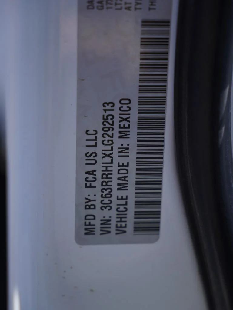 Used 2020 White Ram Big Horn image 7