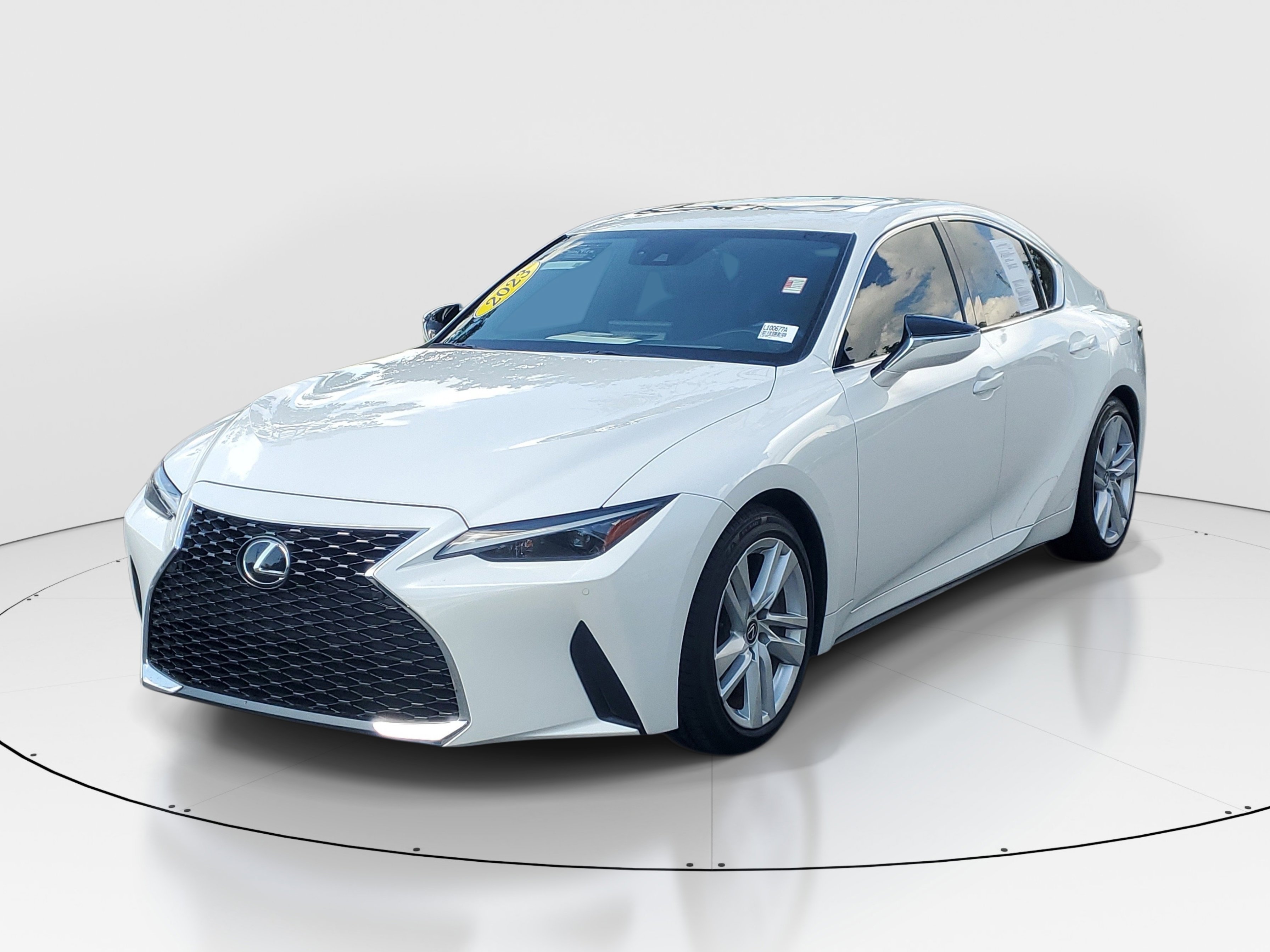 Certified Used 2023 EMINENT WHITE PEARL Lexus IS 300 image 3