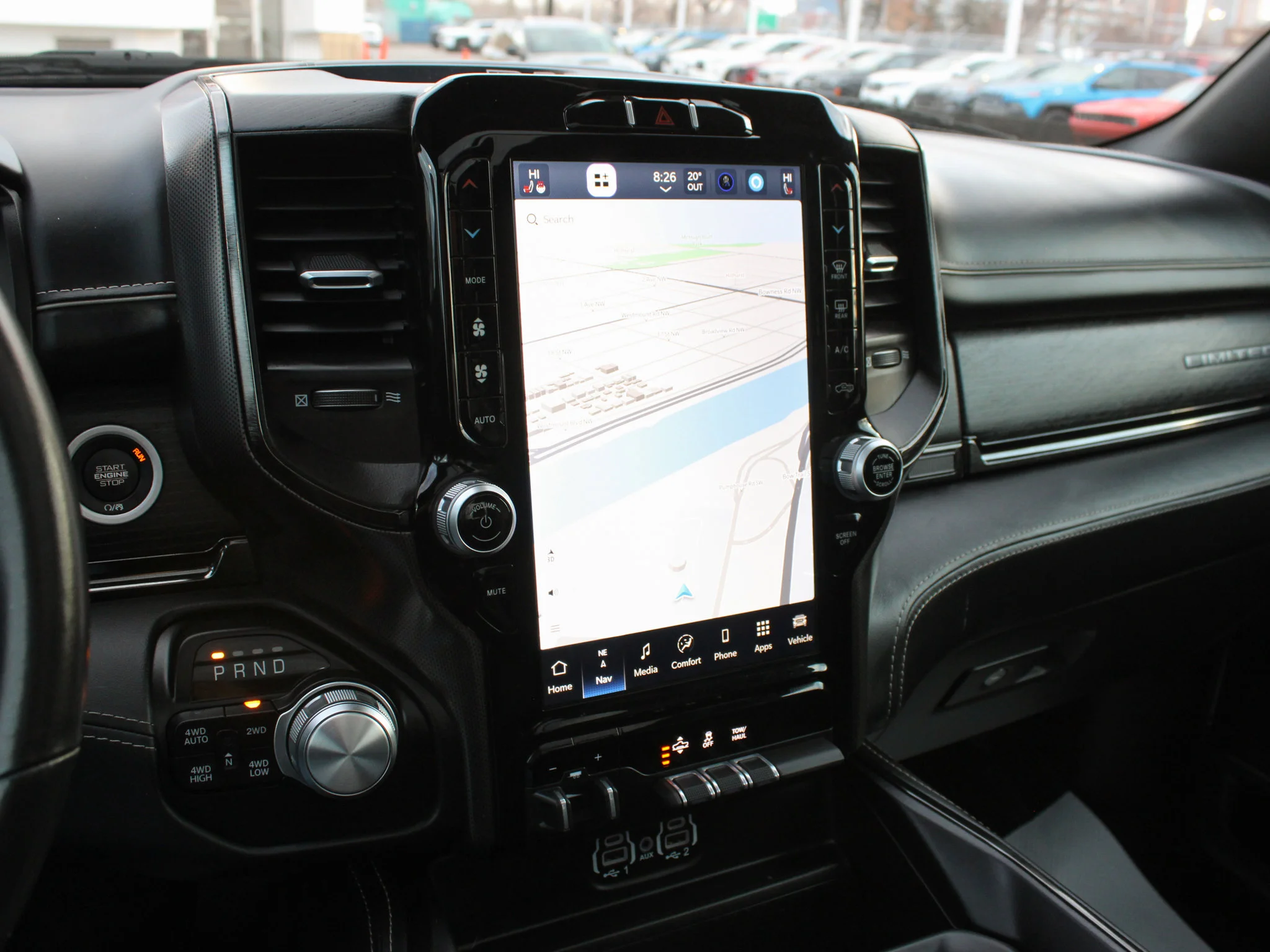 Certified Used 2023 Black RAM Limited * No Accidents | HEMI V8 | Alpine | Heated Seats | Apple CarPlay | Tonneau Cover image 25