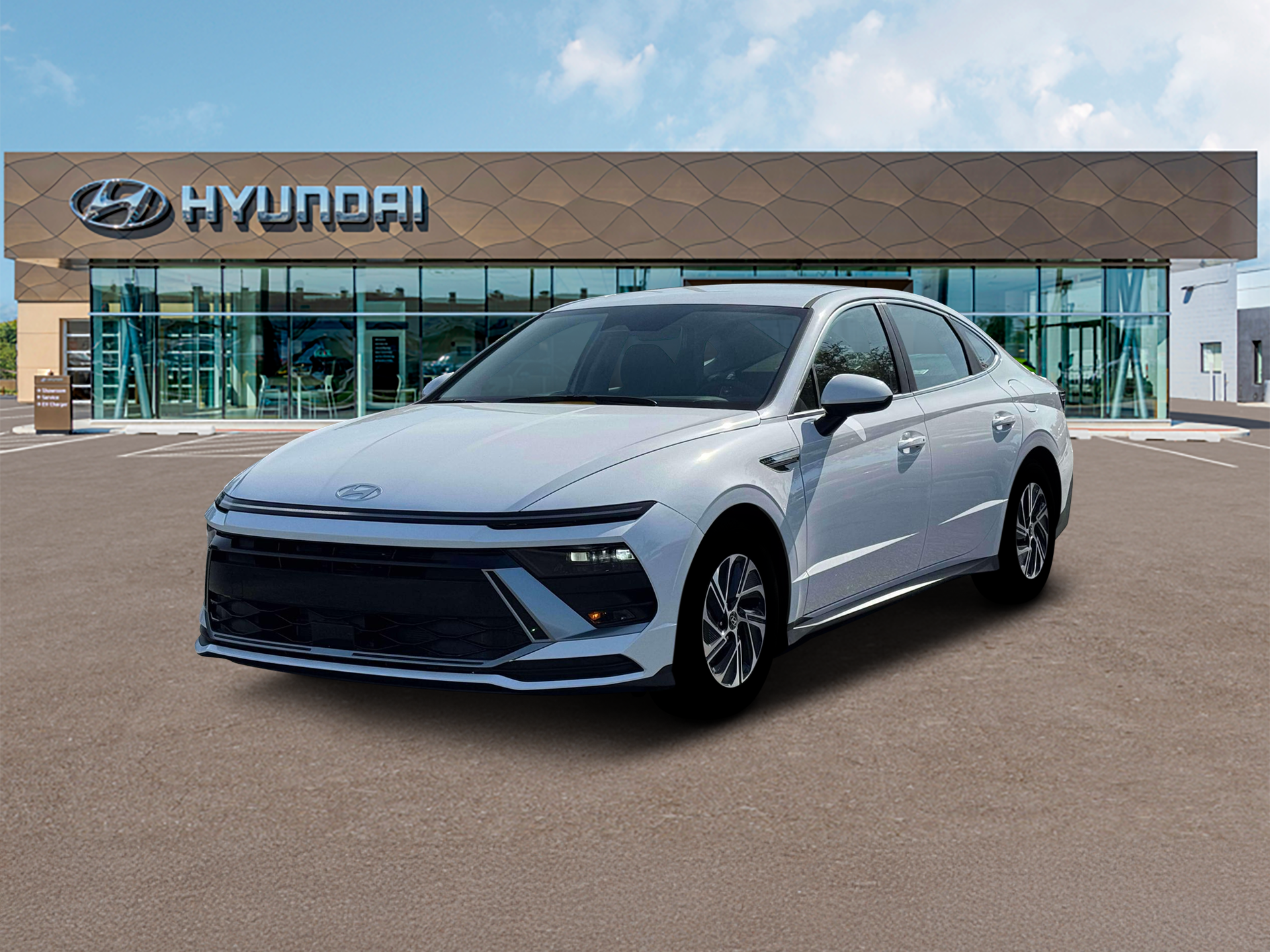 New 2026 White Hyundai Blue image 1