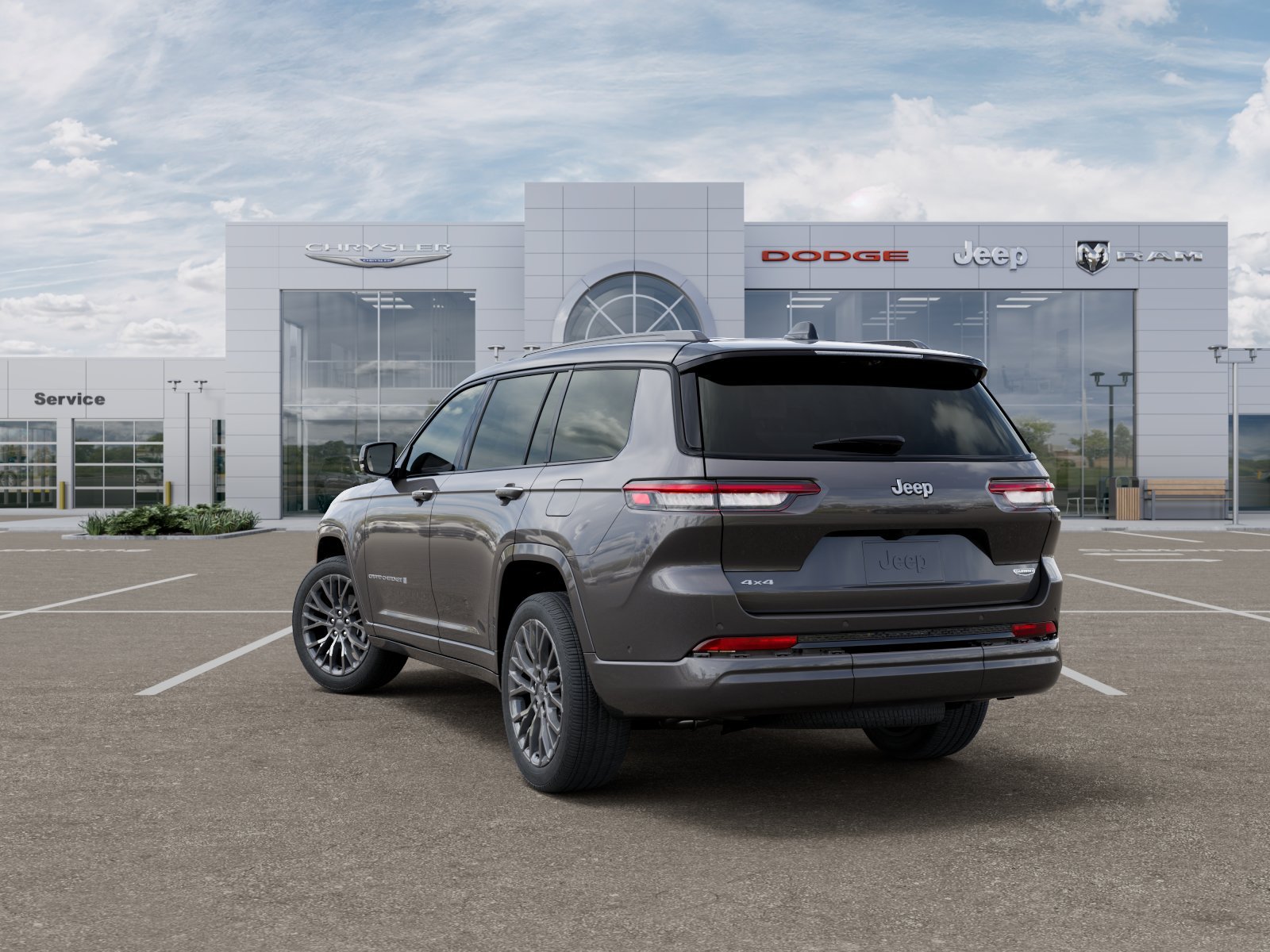 New 2026 Baltic Gray Metallic Clear-Coat Exterior Paint Jeep Summit image 21