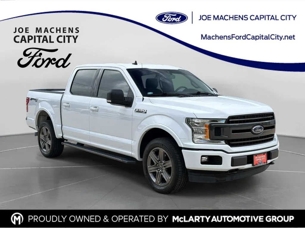 Used 2020 White Ford XLT image 1