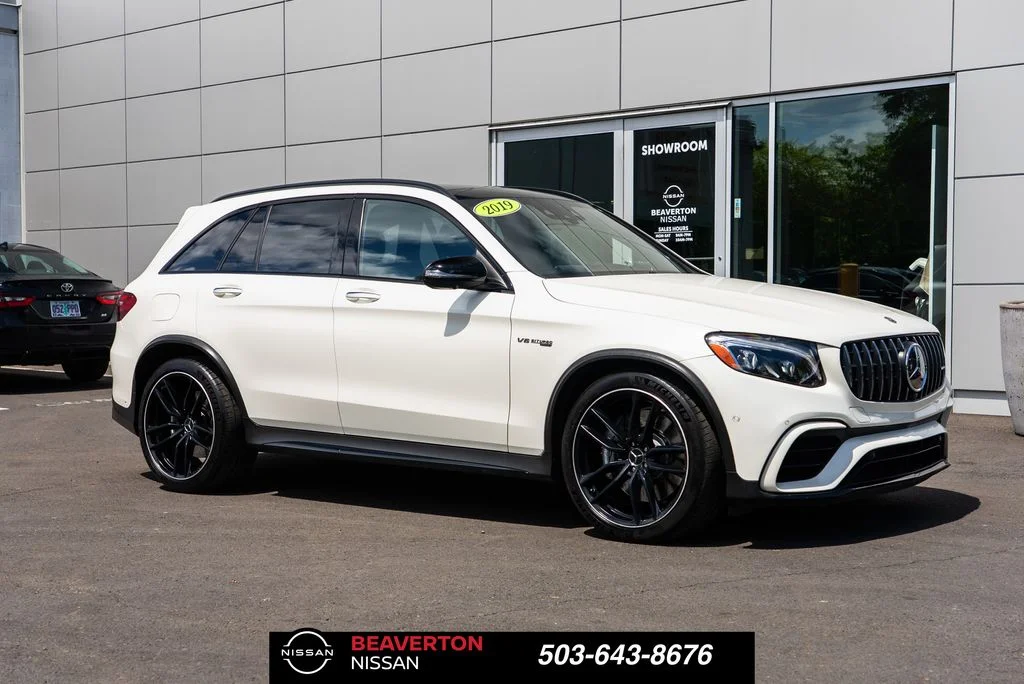 Used 2019 White Mercedes-Benz GLC 63 AMG® image 1
