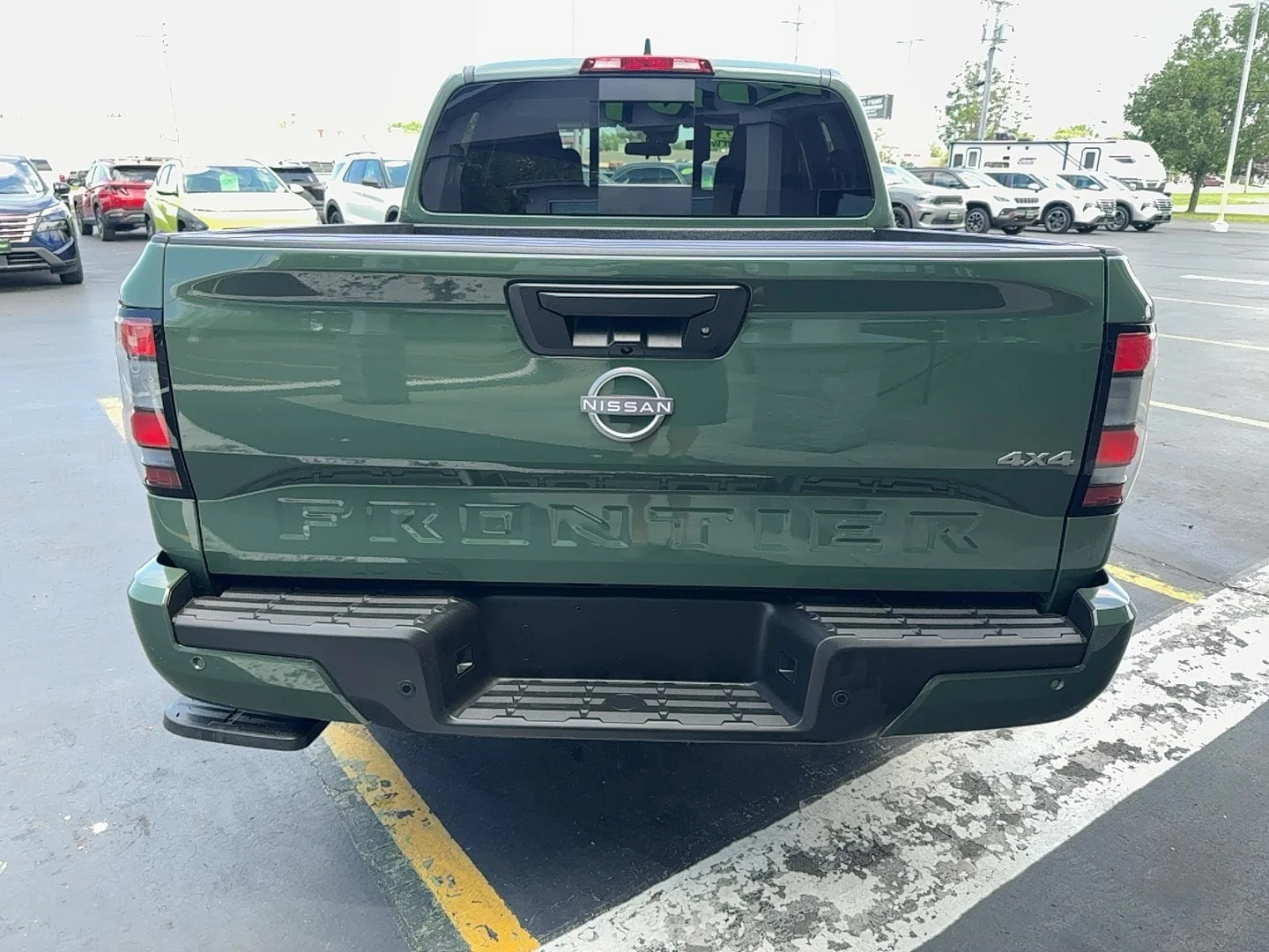 Used 2025 Tactical Green Metallic Nissan SV image 4