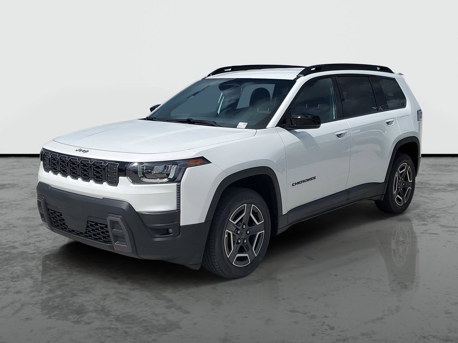 New 2026 Bright White Clear-Coat Exterior Paint Jeep Limited image 3
