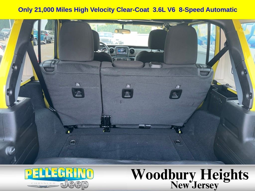 Certified Used 2022 Yellow Jeep Unlimited High Tide image 22