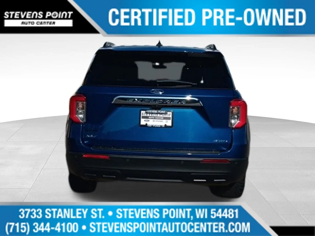 Used 2022 Atlas Blue Metallic Ford XLT image 7