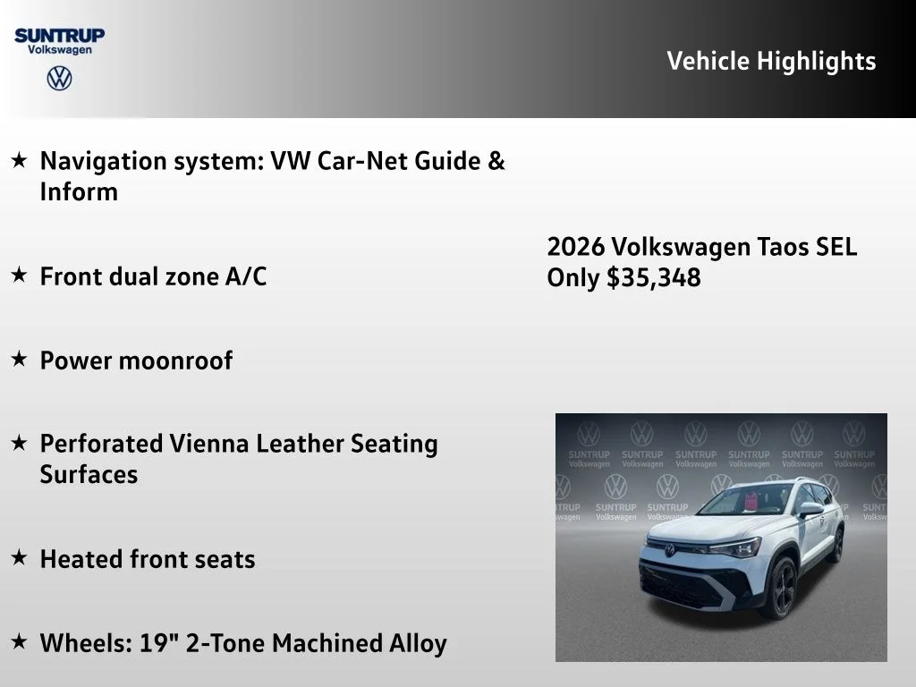 New 2026  Volkswagen 1.5T SEL image 7