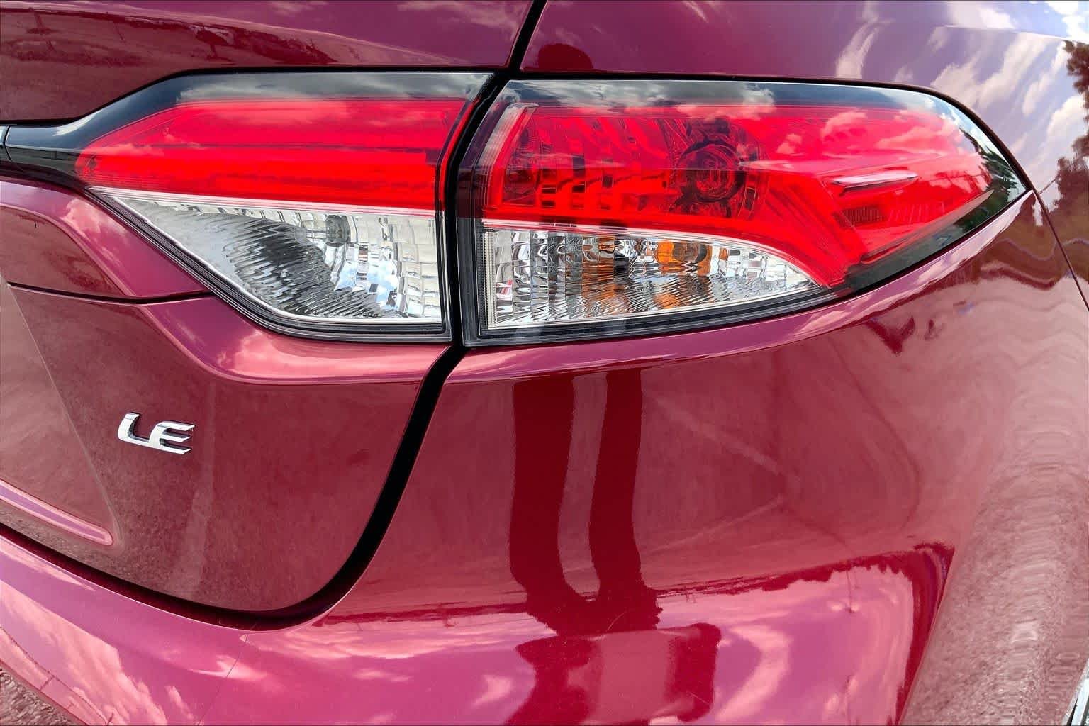 Used 2024 Ruby Flare Pearl Toyota LE image 30