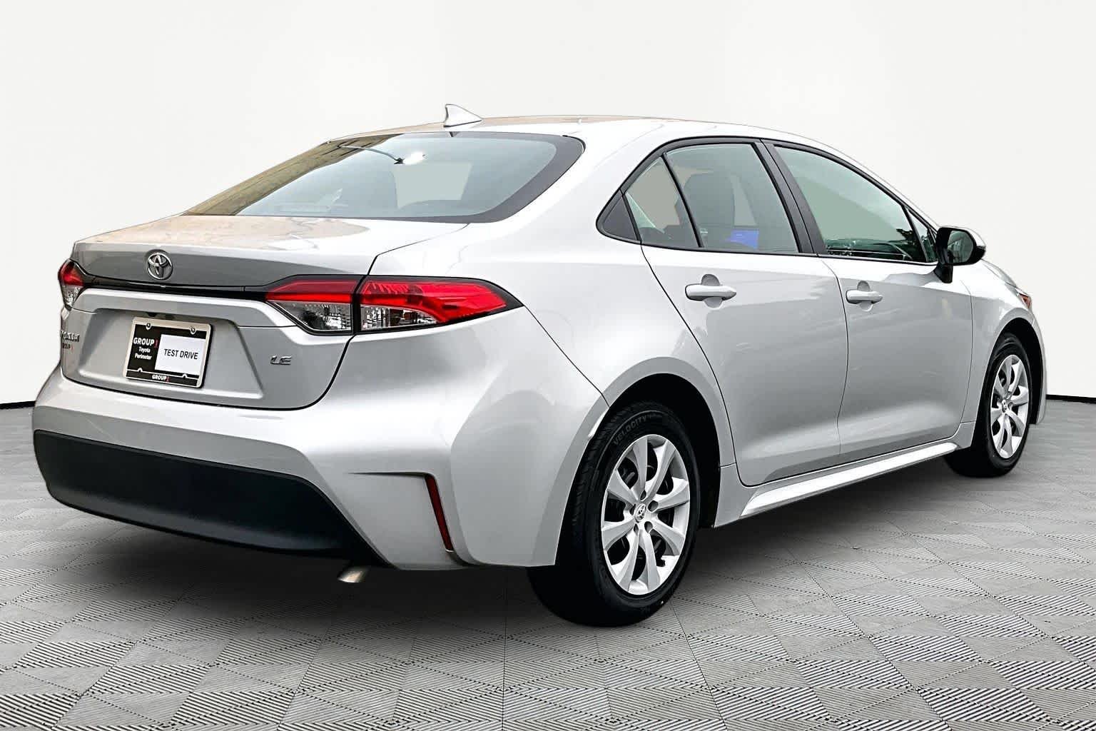 Used 2025 Classic Silver Metallic Toyota LE image 13