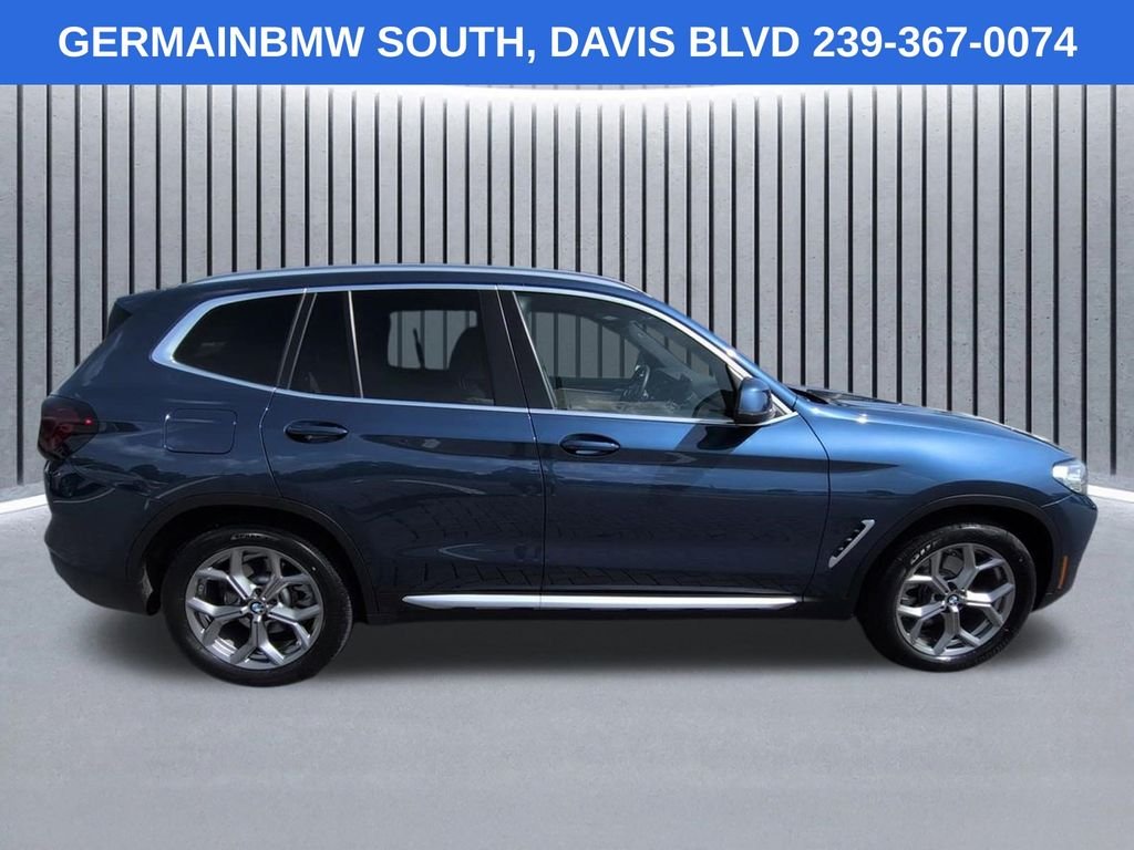 Certified Used 2023 Phytonic Blue Metallic BMW xDrive30i image 4