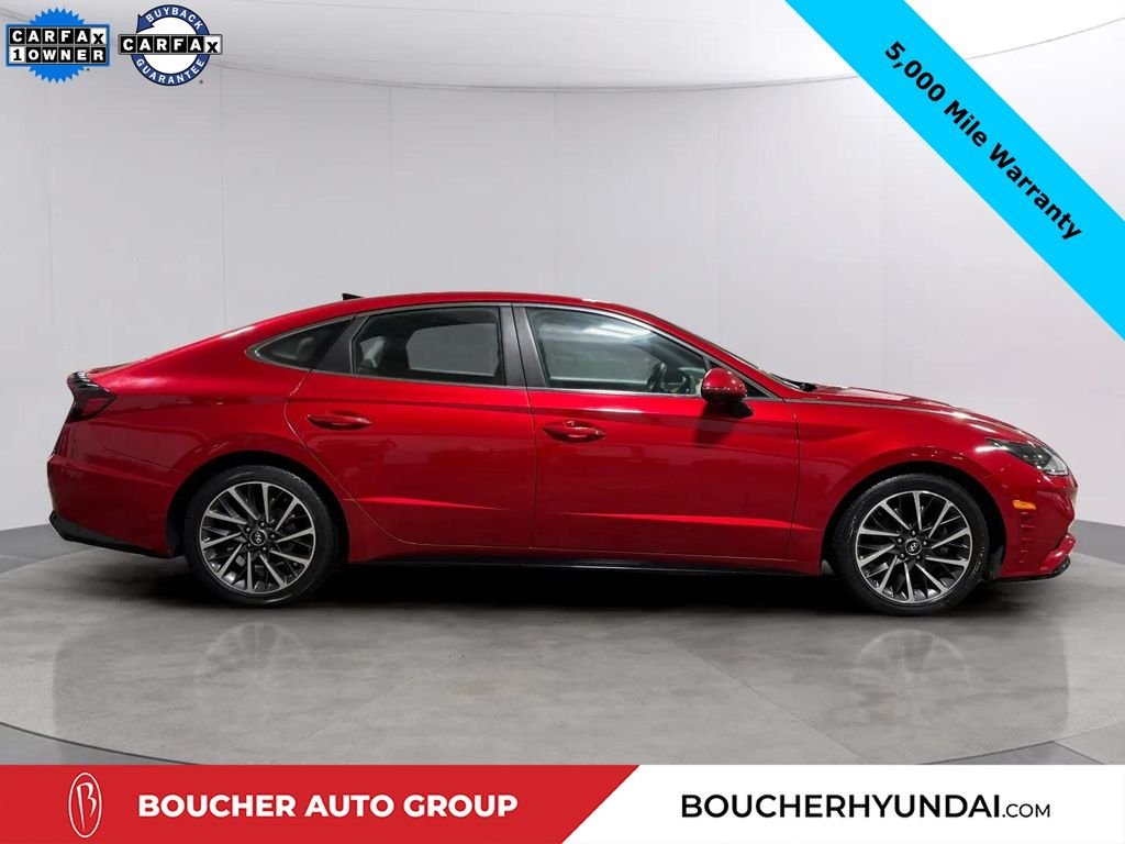 Certified Used 2020 Calypso Red Hyundai Limited image 2
