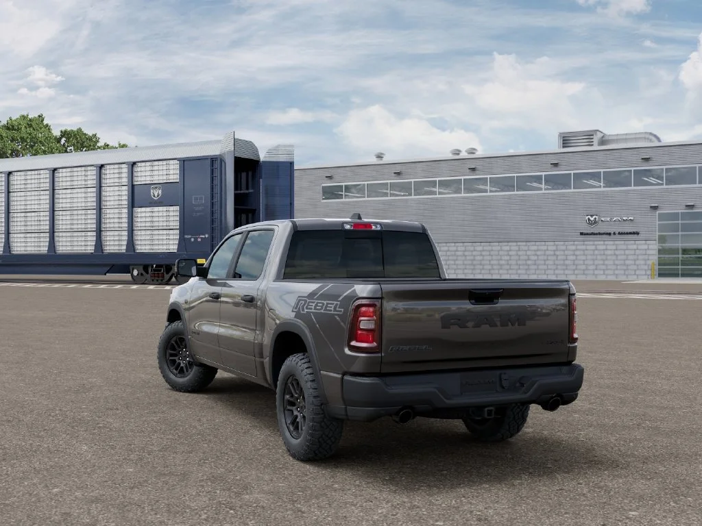 New 2027 Granite Crystal Metallic Clear-Coat Exterior Paint RAM Rebel image 3