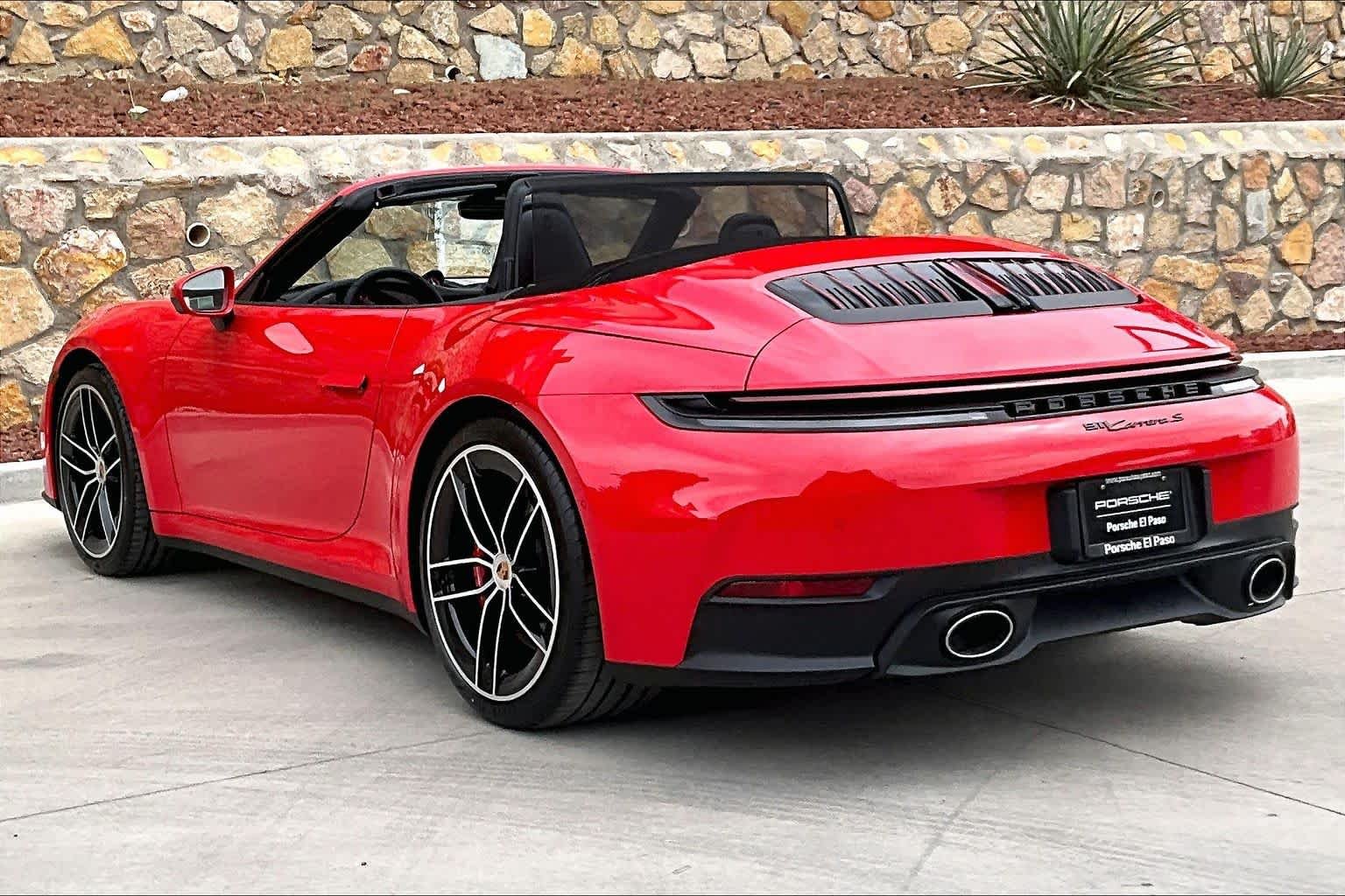 New 2026 Guards Red Porsche Carrera S image 3