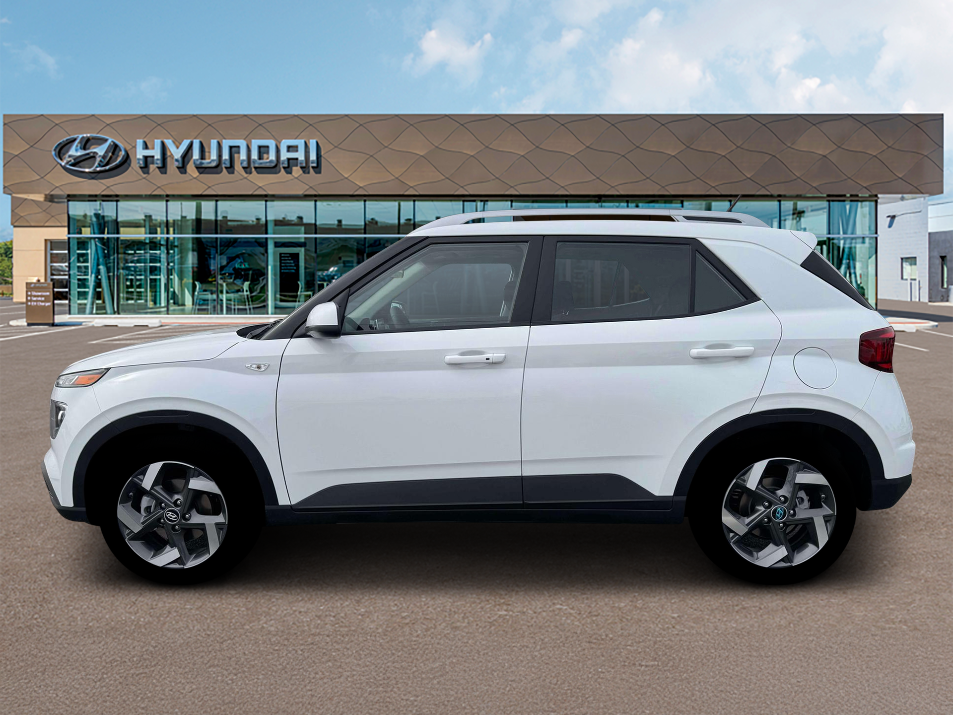 New 2026 Lunar White Hyundai SEL image 3