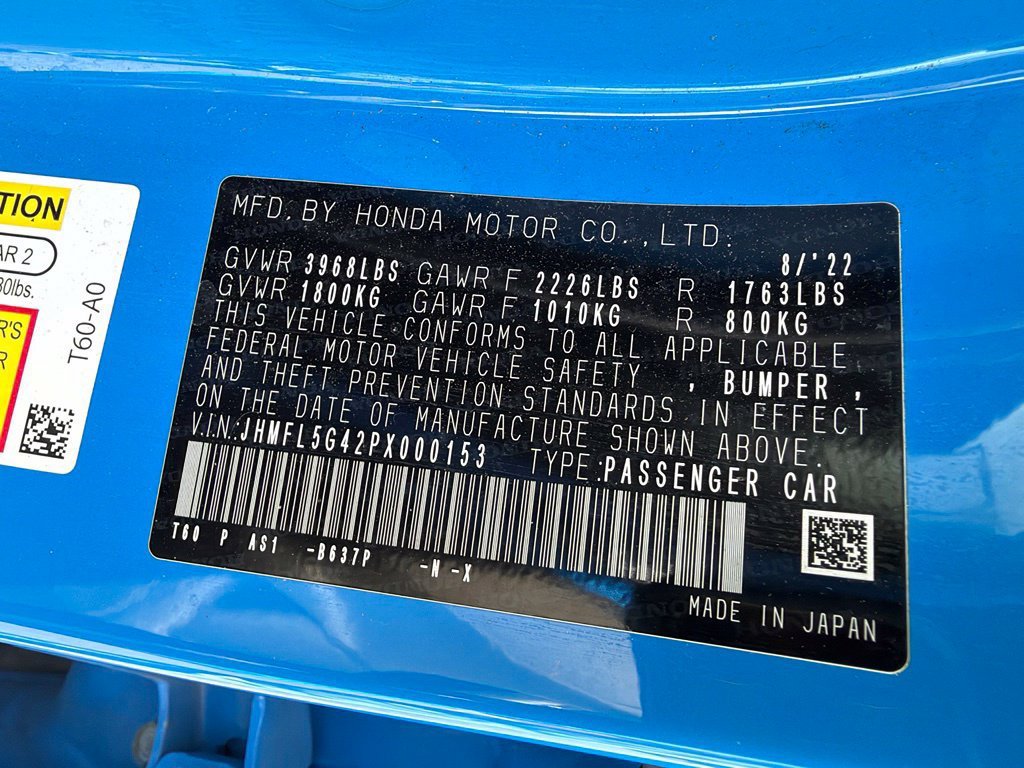 Used 2023 Blue Honda  image 46