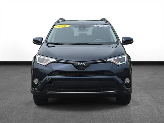 Certified Used 2018 GALACTIC AQUA Toyota Hybrid XLE image 2
