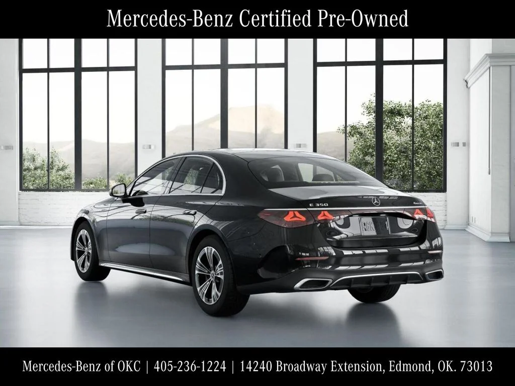 Certified Used 2025 Black Mercedes-Benz E 350 image 29