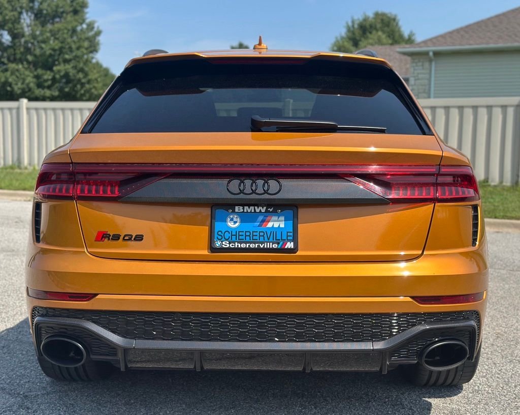 Used 2023 Orange Audi 4.0T image 6