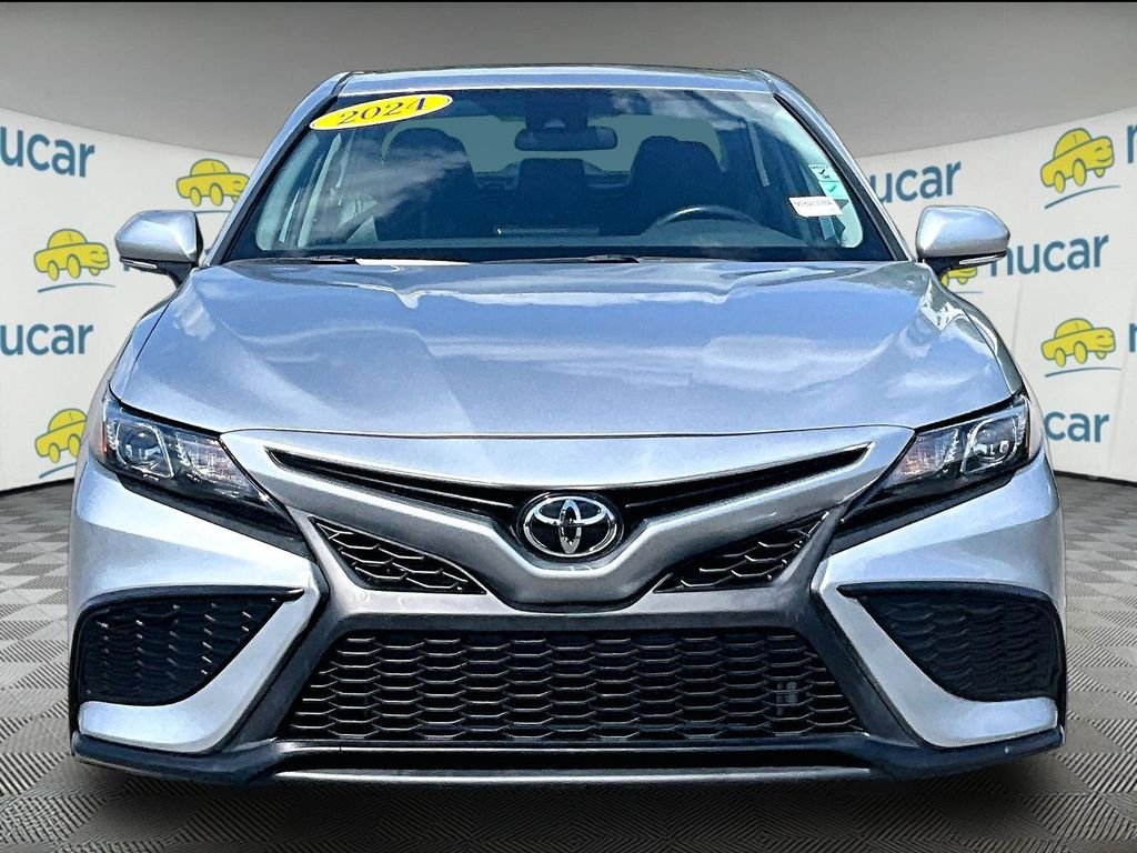Used 2024 Silver Toyota SE image 2