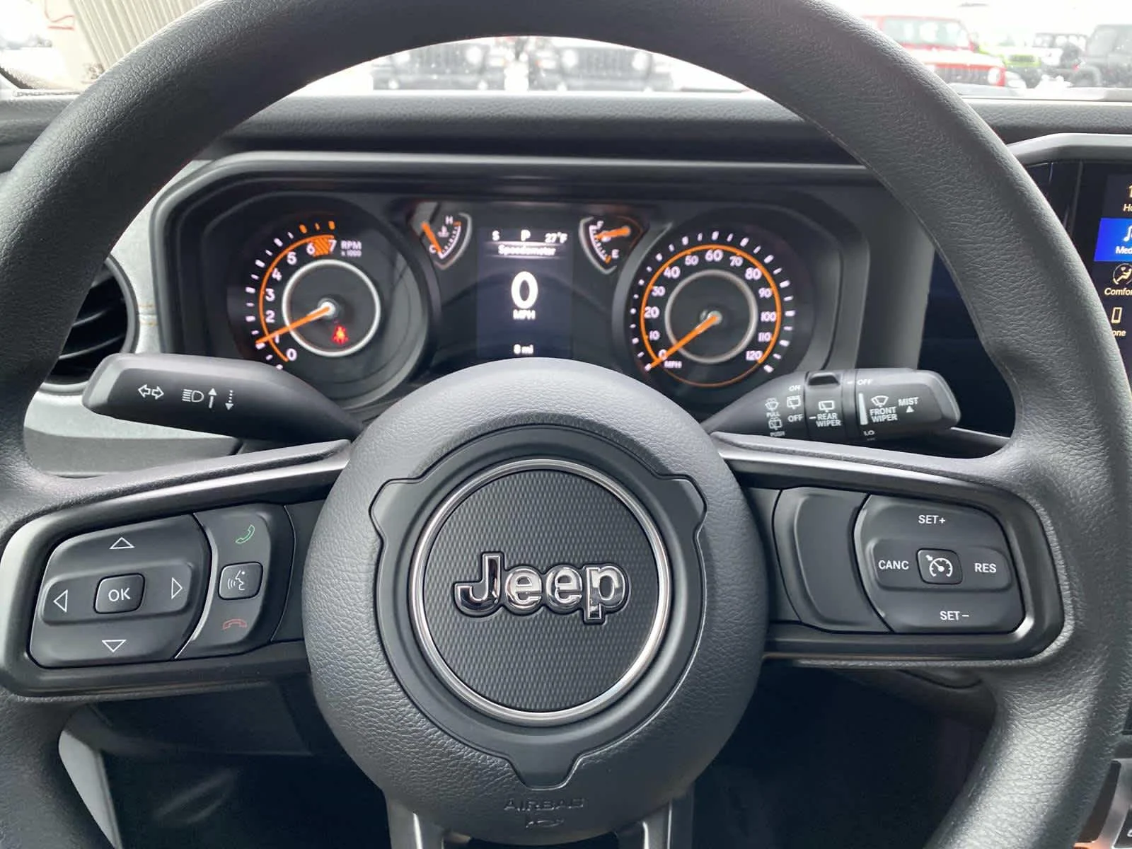 New 2026 Bright White Clear-Coat Exterior Paint Jeep Sport image 12