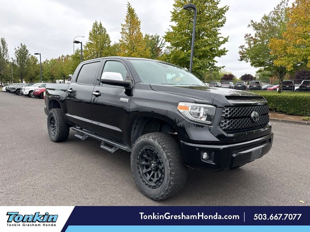 Used 2020 Midnight Black Metallic Toyota Platinum image 1