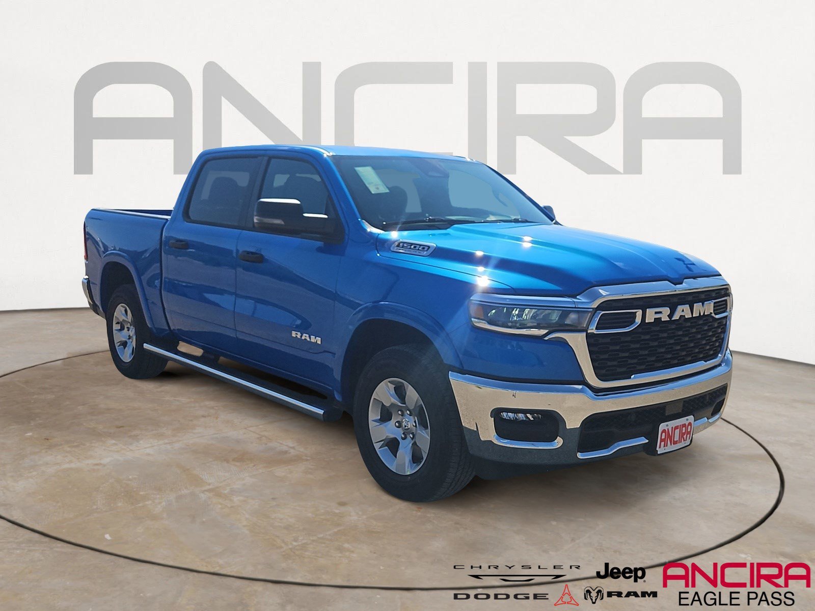 New 2026 Hydro Blue Pearl-Coat Exterior Paint RAM Lone Star image 1