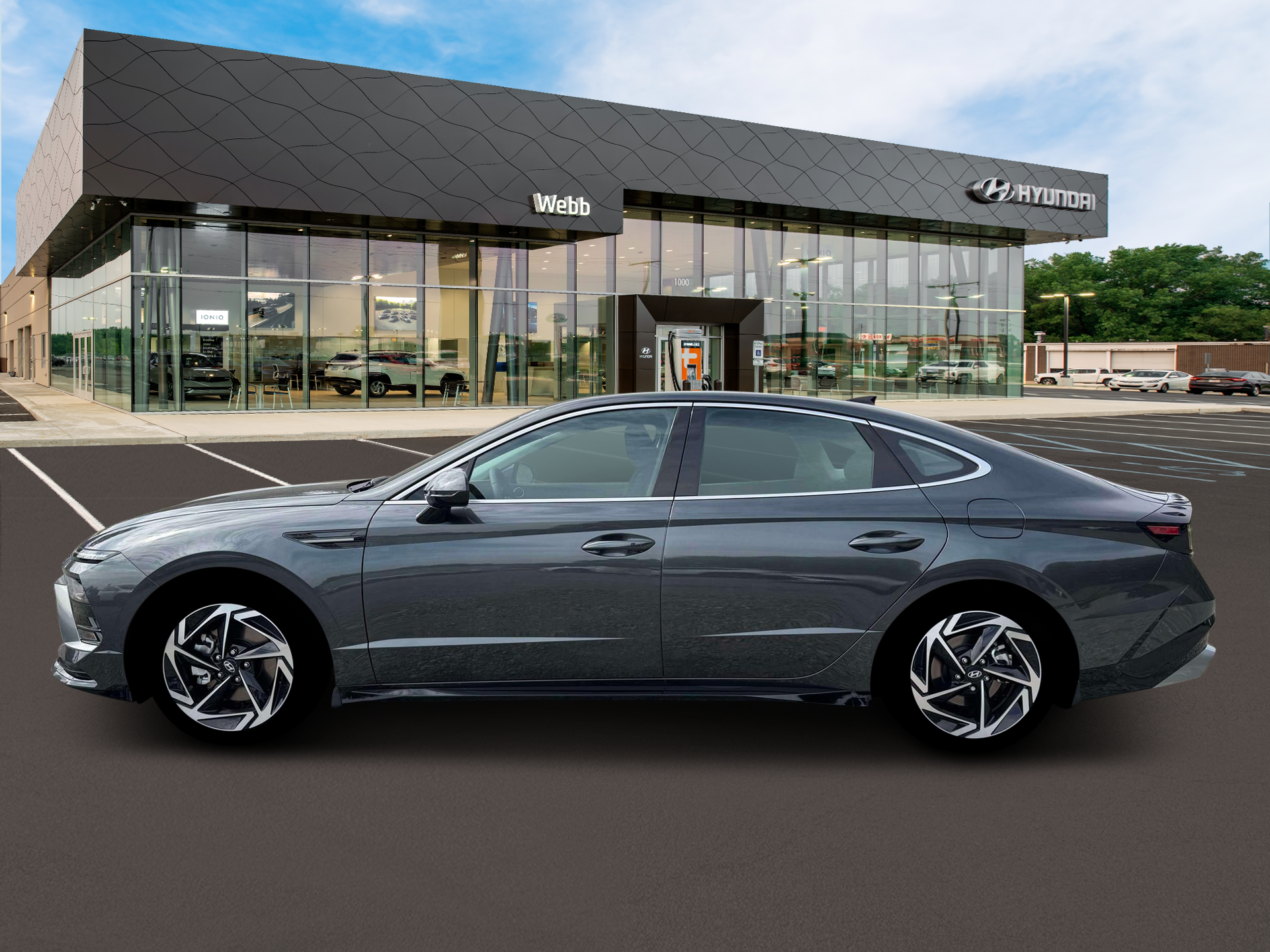 New 2026 Gray Hyundai SEL Sport image 3