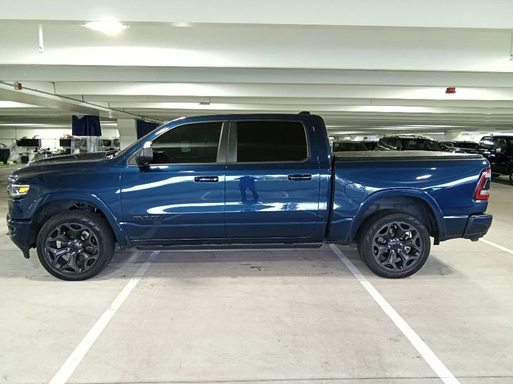 Used 2023 Patriot Blue Pearlcoat Ram Limited image 8