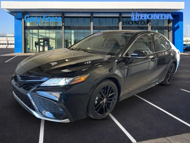 Used 2024 Midnight Black Metallic Toyota XSE image 4