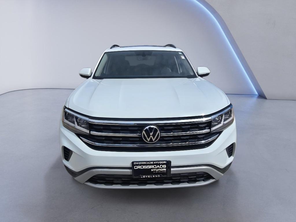 Used 2022 Pure White Volkswagen 3.6L V6 SE w/Technology image 8