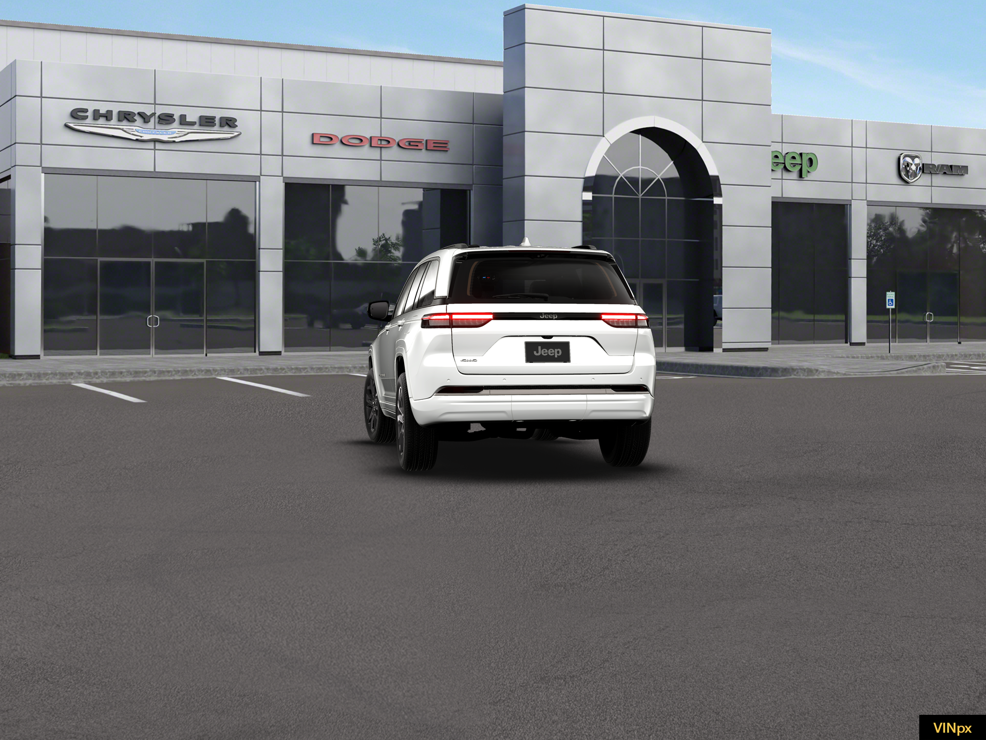 New 2026 Bright White Clear-Coat Exterior Paint Jeep Limited Reserve image 25