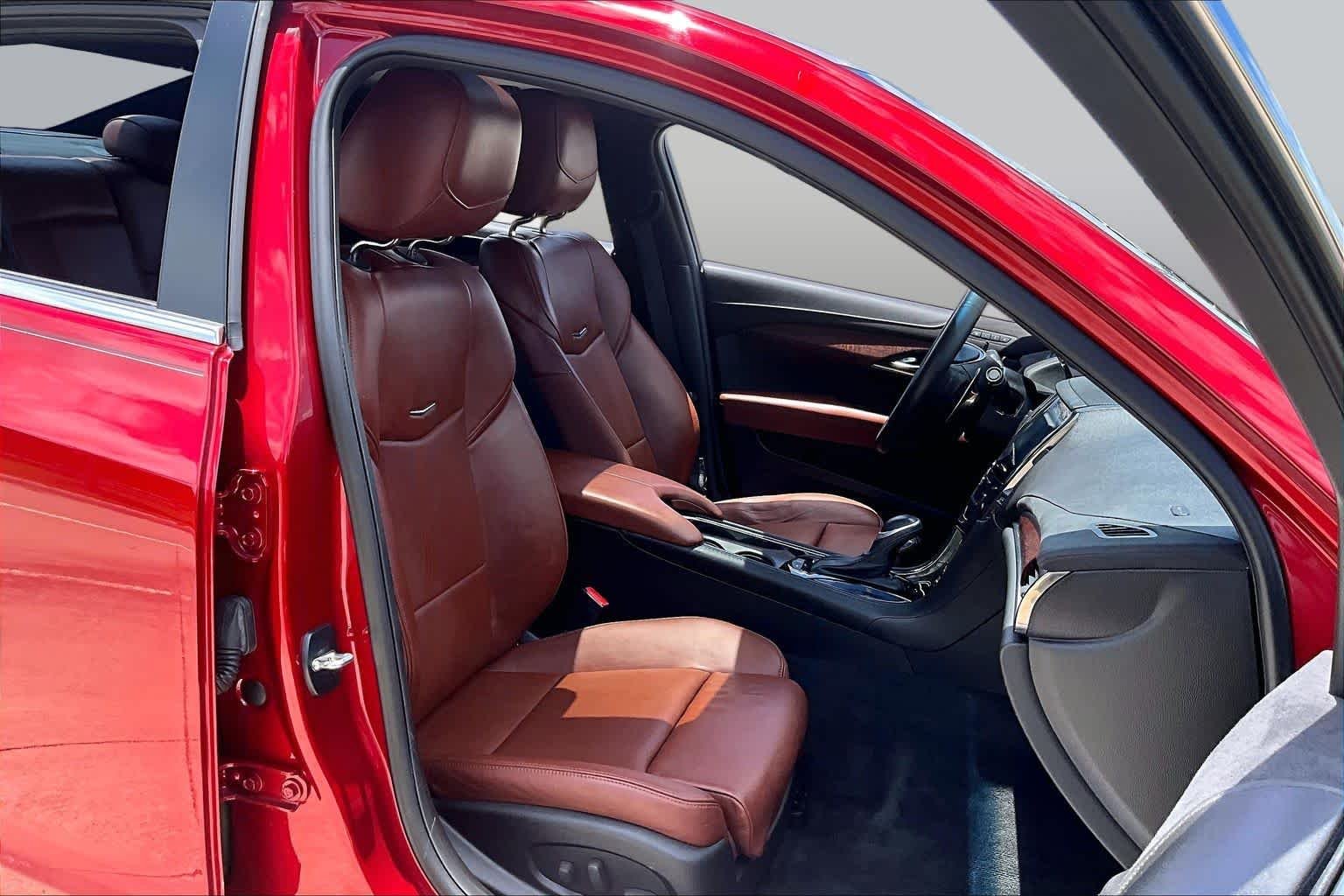 Used 2015 Red Obsession Tintcoat Cadillac Performance RWD image 8