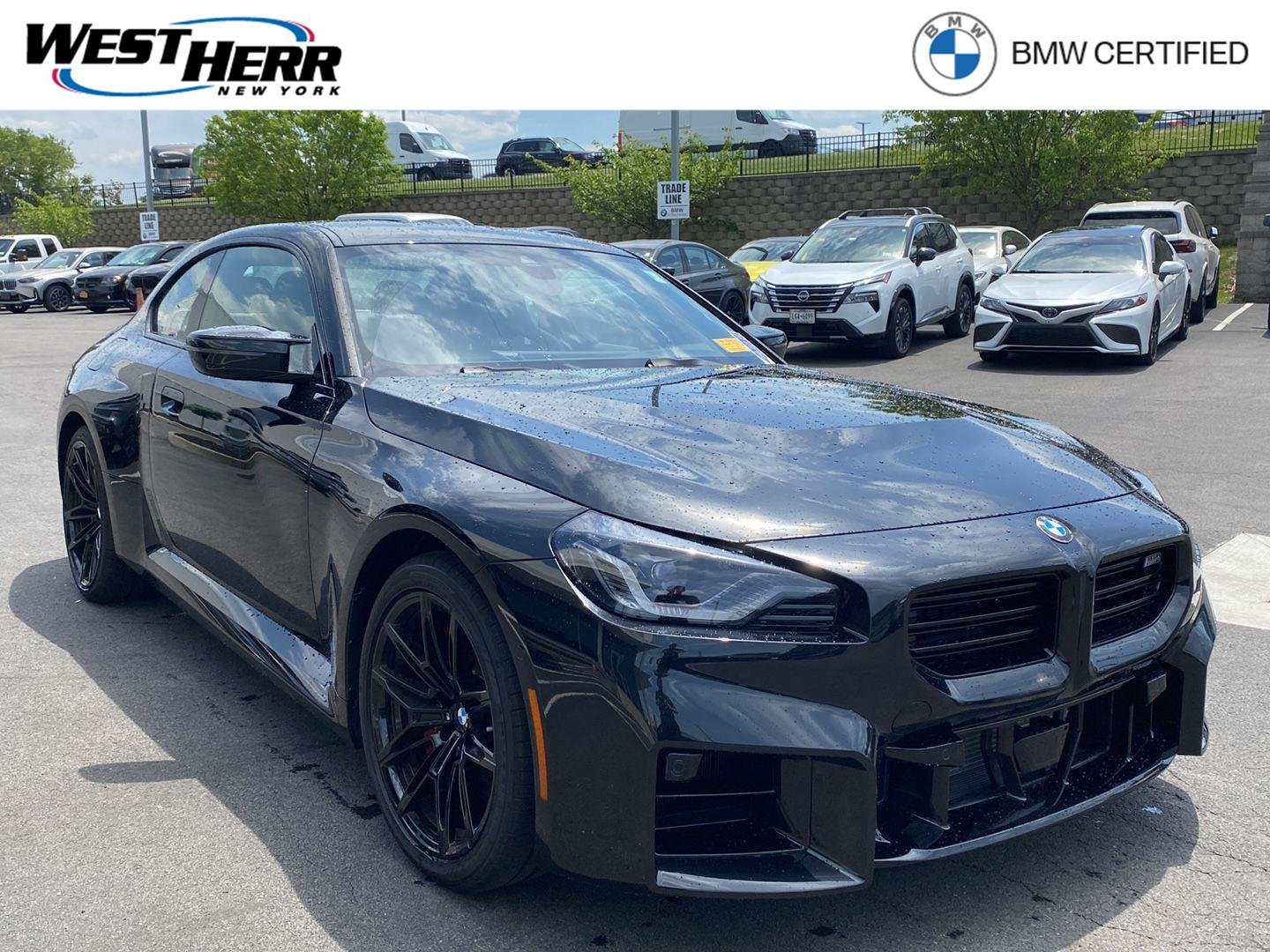 Certified Used 2026 Black Sapphire Metallic BMW M2 Base image 1