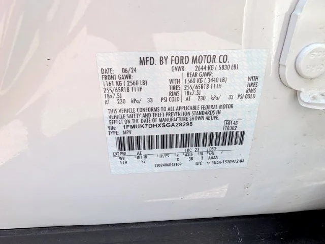 Used 2025 White Ford Active image 31