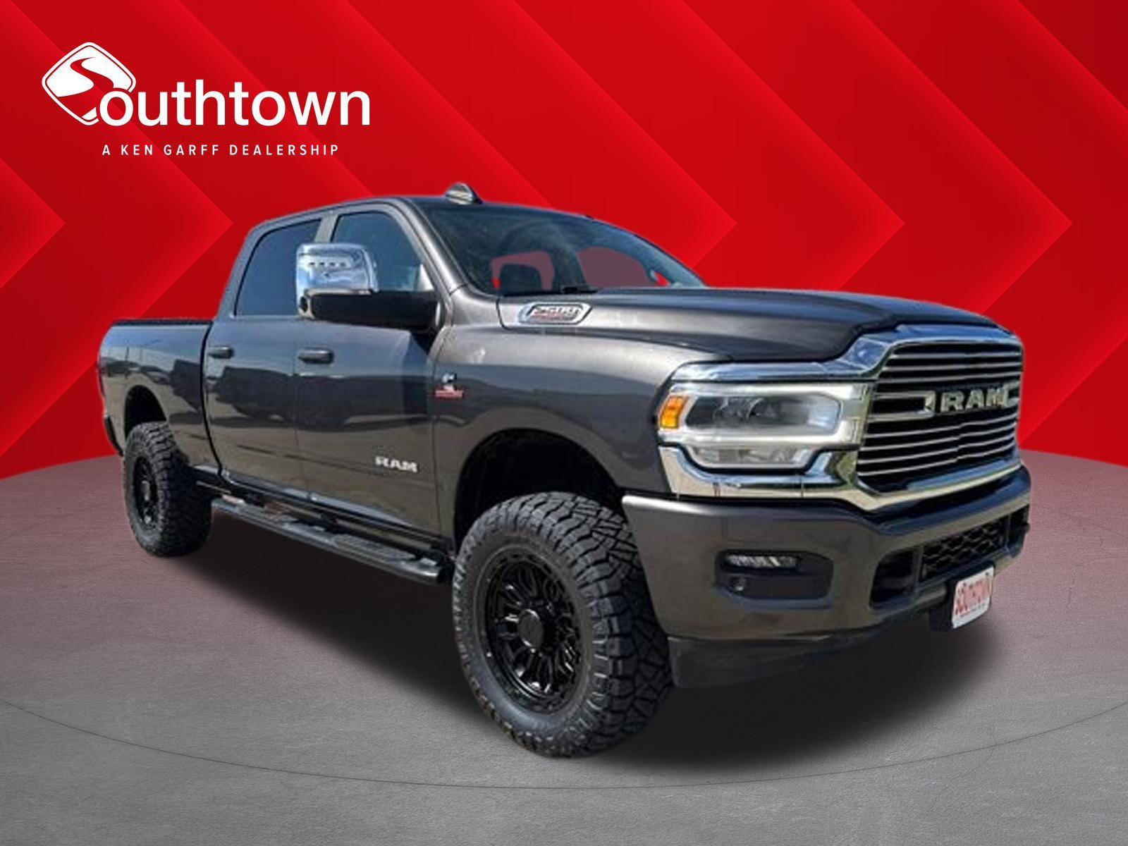 Used 2024 Granite Crystal Metallic Clearcoat Ram Laramie image 1