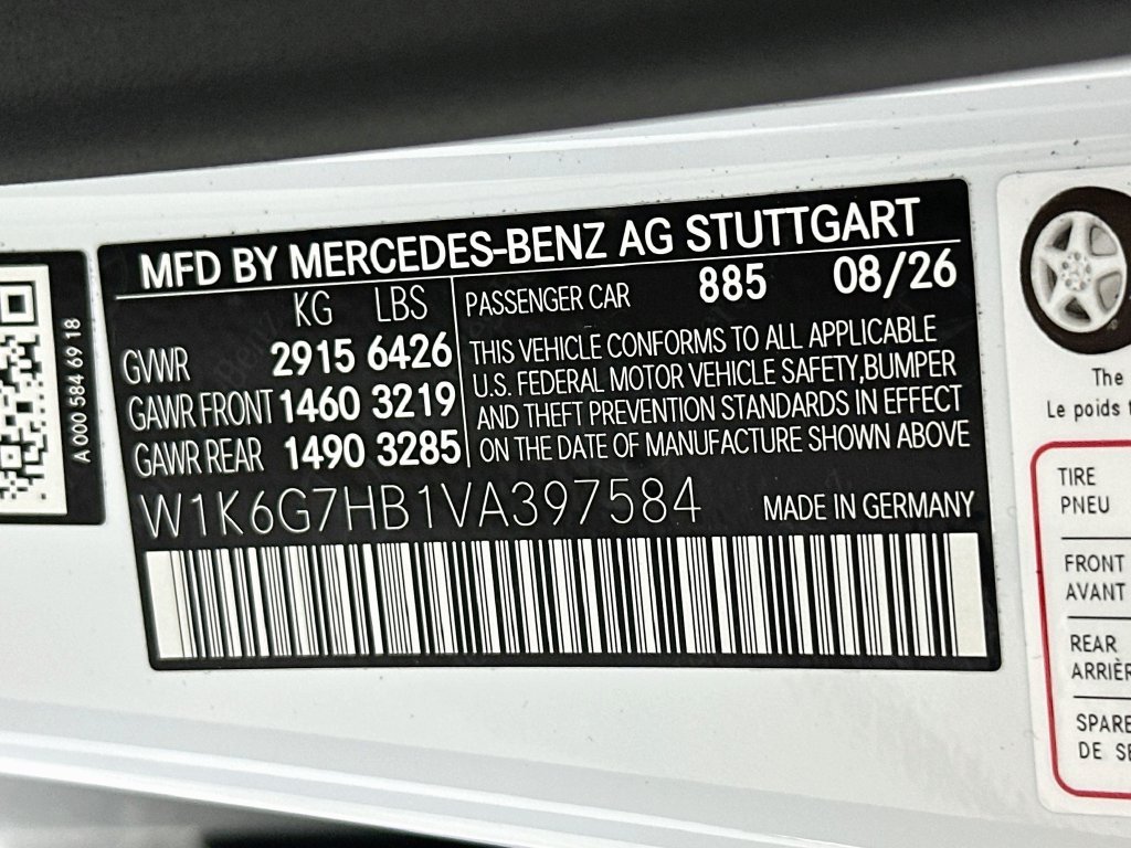 New 2027 MANUFAKTUR Moonlight White Metallic Mercedes-Benz S 580 image 33