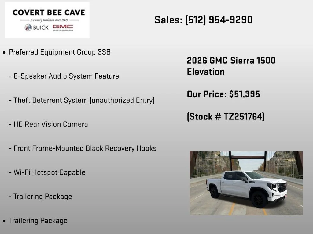 New 2026 Summit White GMC Elevation image 24