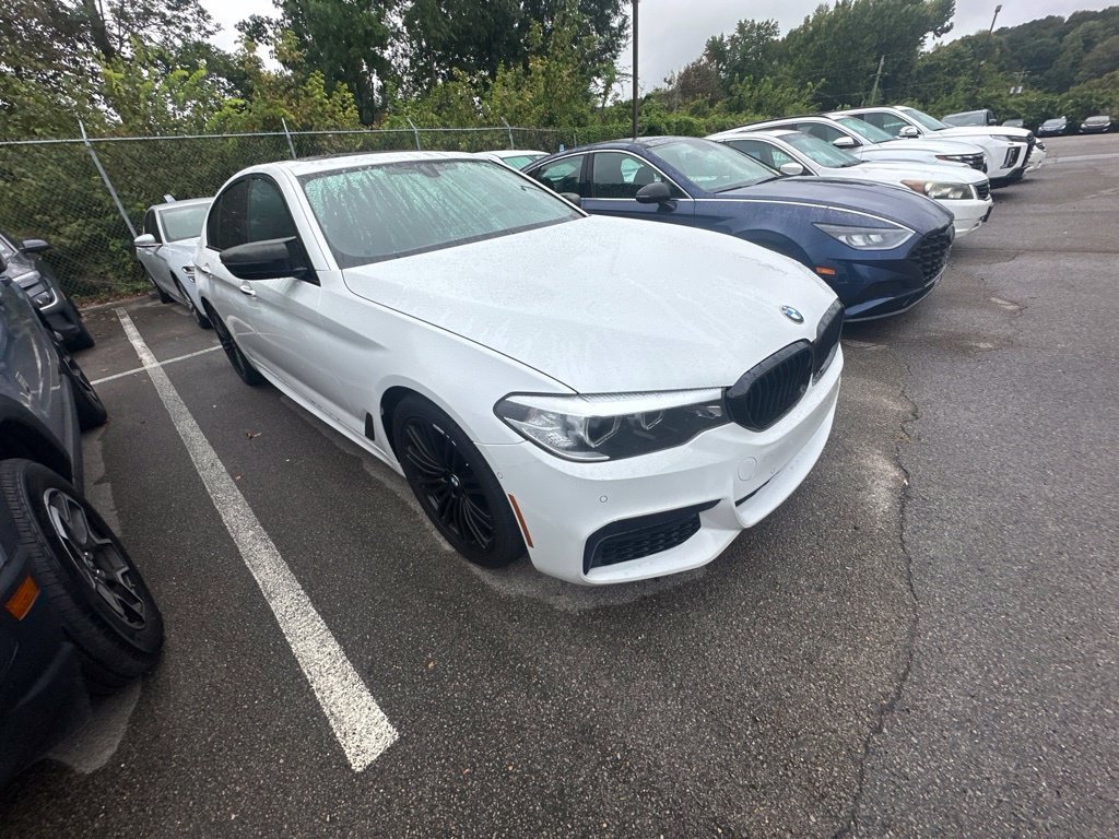 Used 2018 White BMW 540i image 1