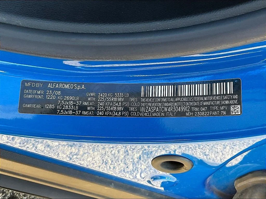 Used 2024 Blue Metallic Alfa Romeo Ti image 19