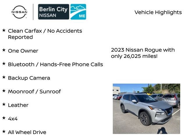 Certified Used 2023 Silver Nissan SV image 2