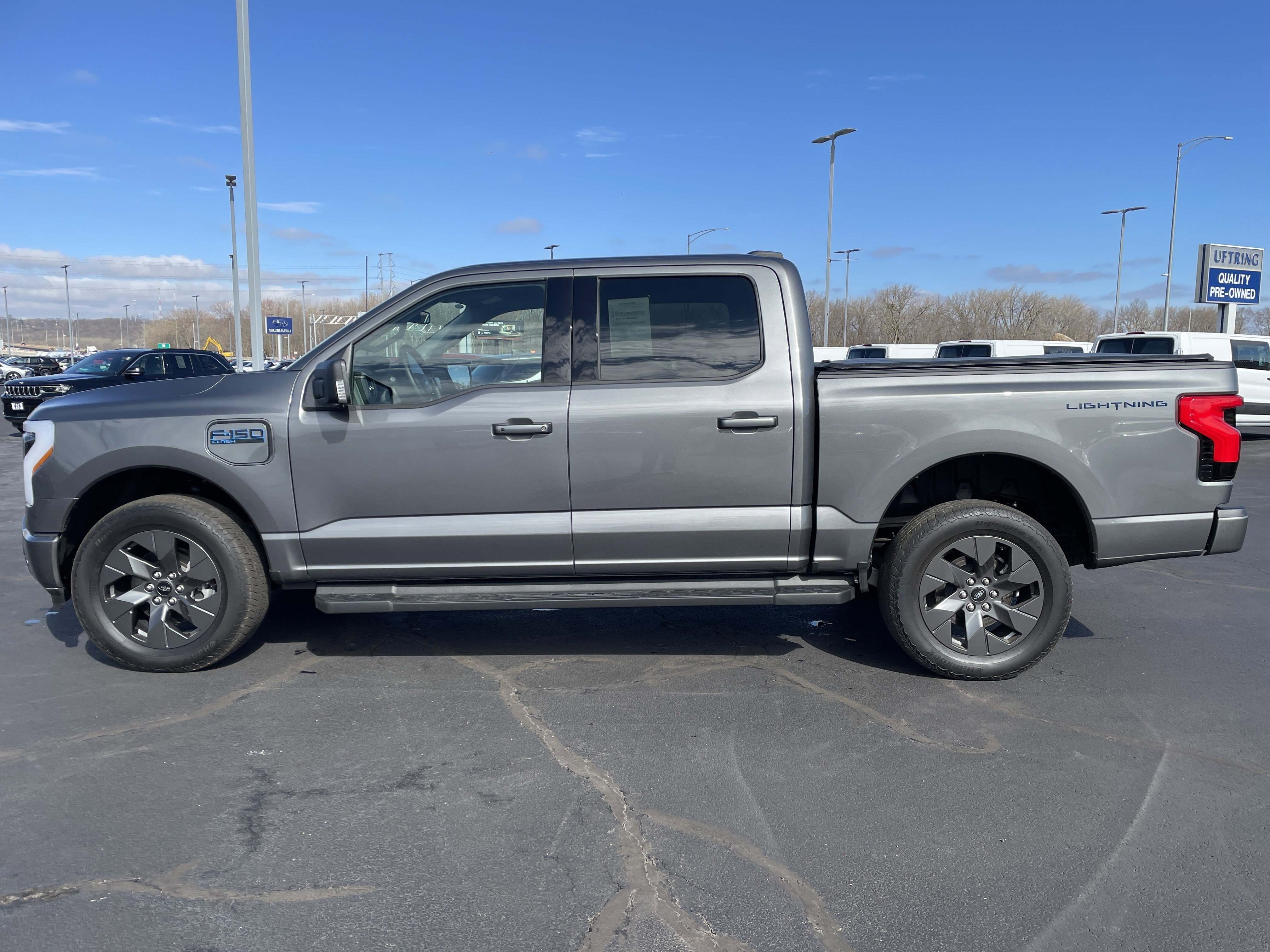 Used 2025 Ford F-150 Lightning Flash with VIN 1FTVW3L79SWG03737 for sale in East Peoria, IL