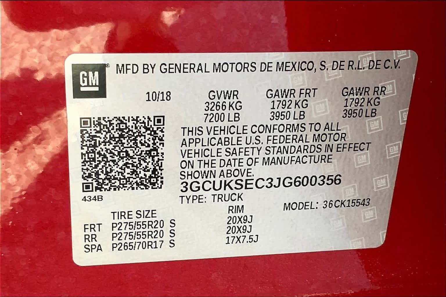 Used 2018 Cajun Red Tintcoat Chevrolet LTZ image 31