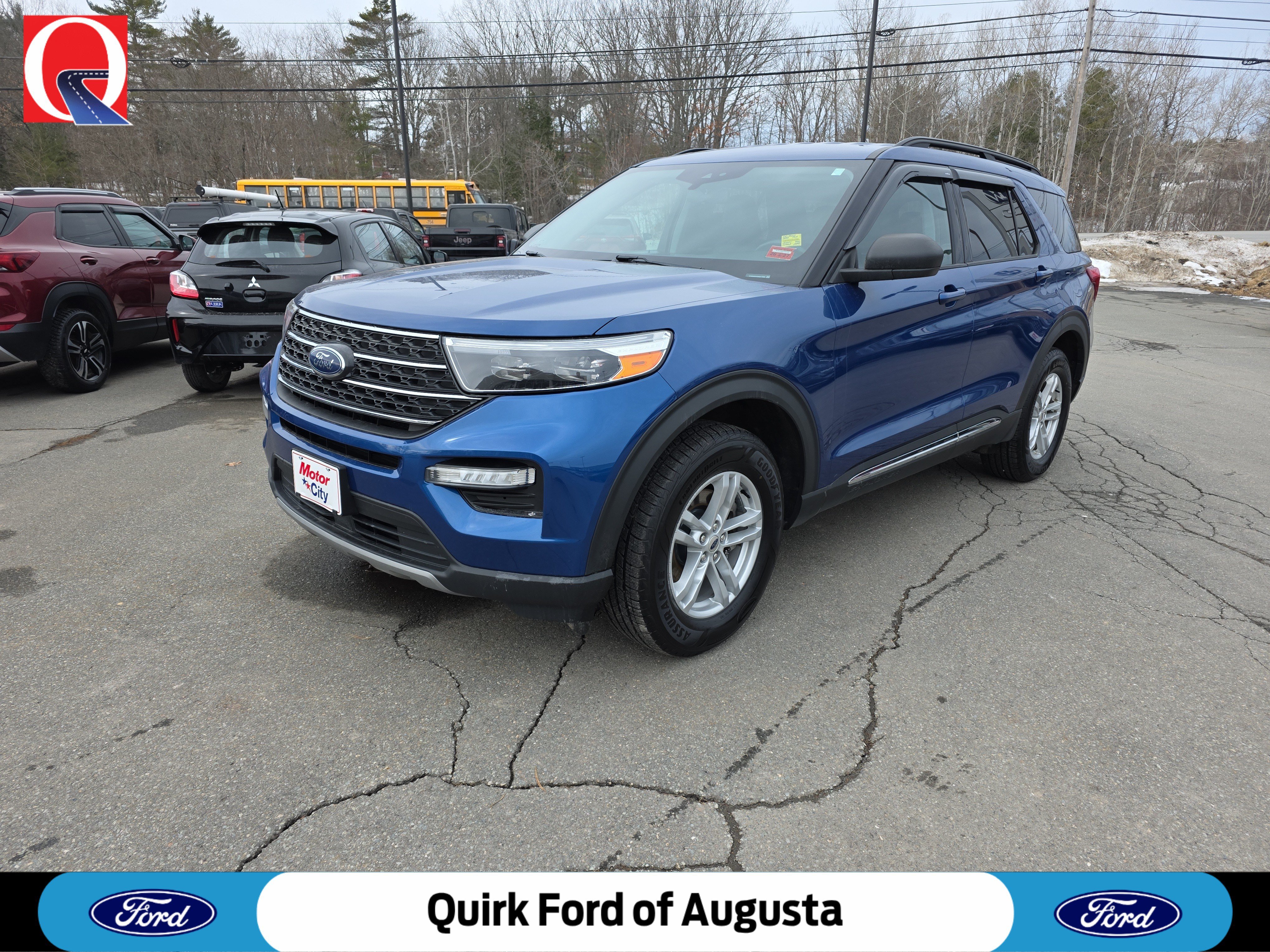 Used 2022 Atlas Blue Metall Ford XLT image 1