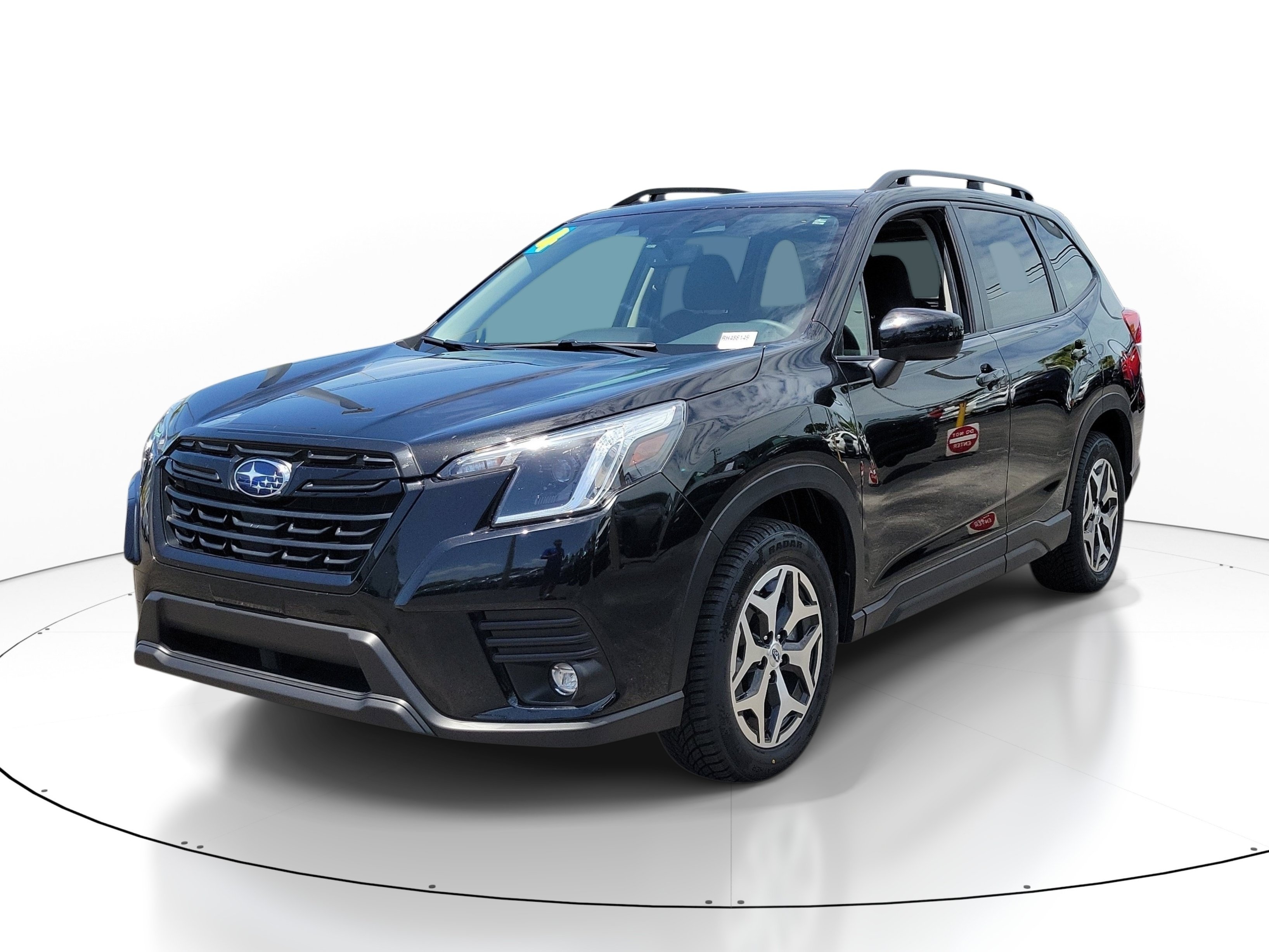 Used 2024 Crystal Black Silica Subaru Premium image 3