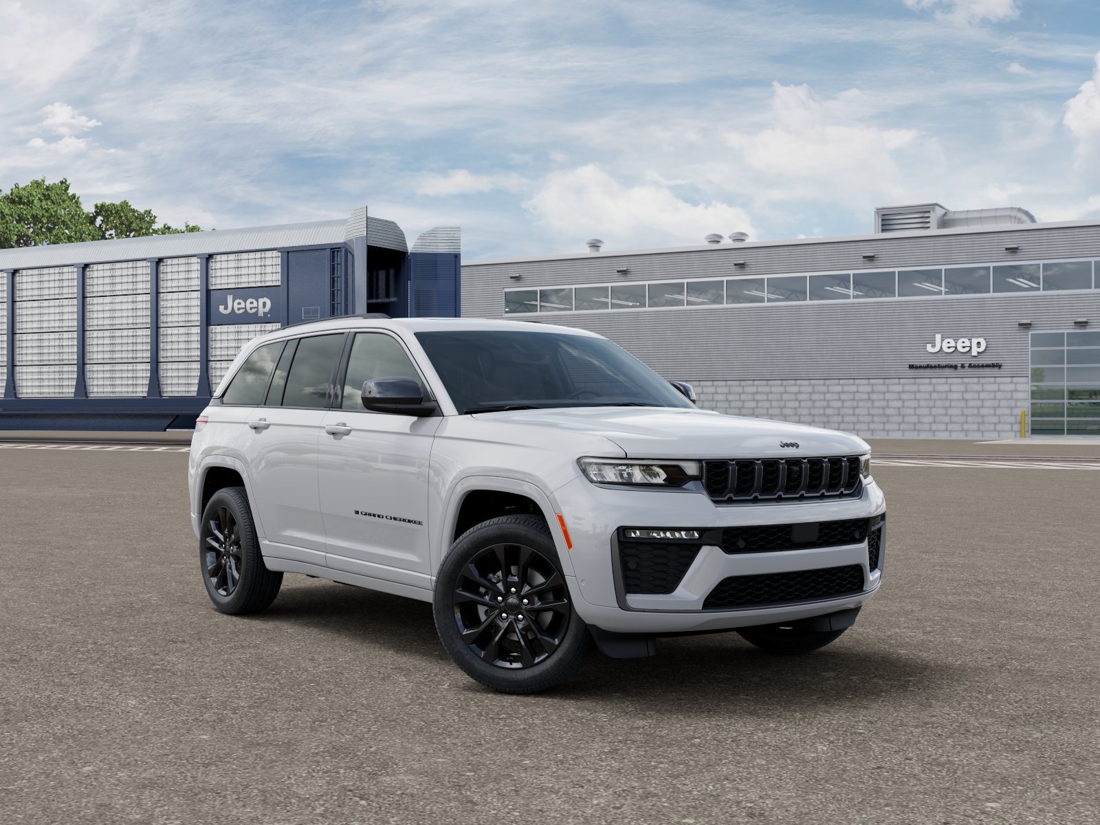 New 2026 Bright White Clear-Coat Exterior Paint Jeep Limited Reserve image 3